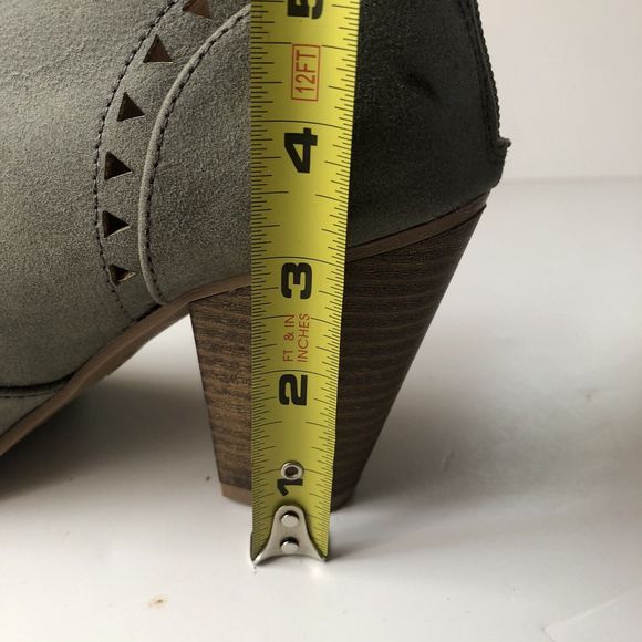 Quipid Sage Green Ankle Boots Size 8 - Picture 10 of 11